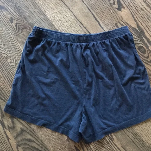 Croft & Barrow men’s black cotton sleep short - Picture 2 of 3